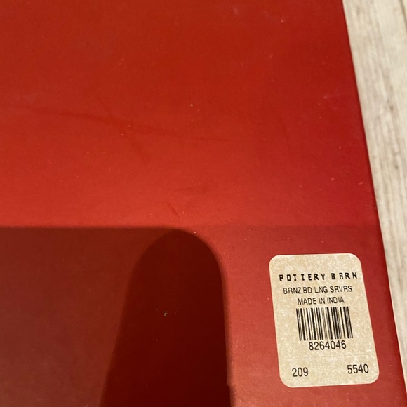 Pottery Barn Bronze Bead Long Servers - Picture 7 of 7